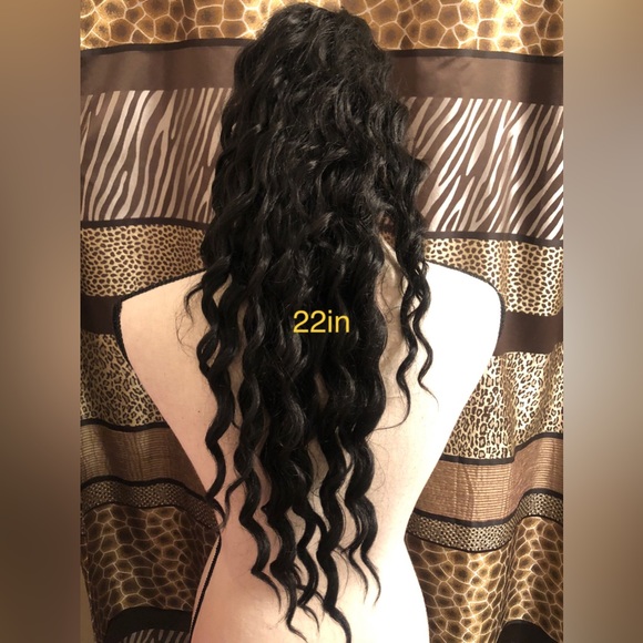 Spiral curls ponytail wig - Picture 1 of 5